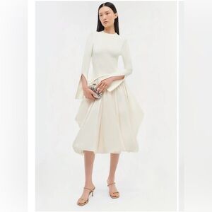 Simkhai Kenlie Ivory Midi Dress